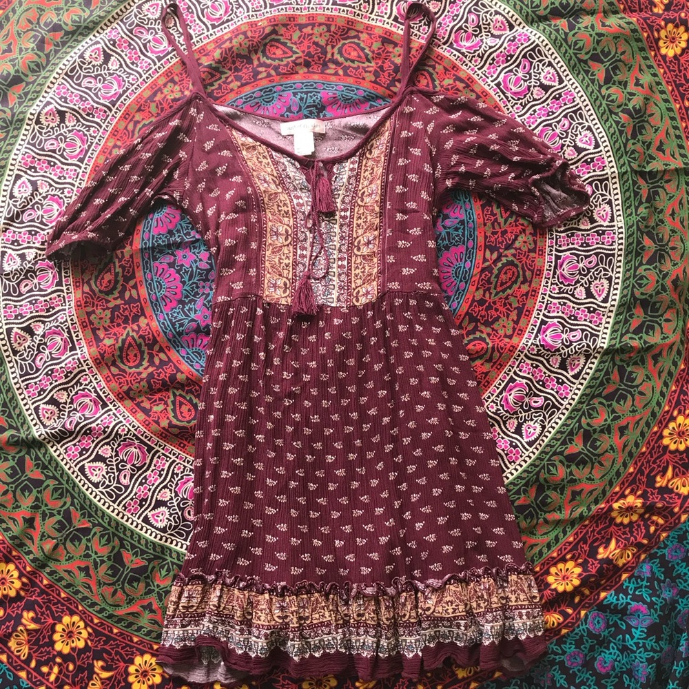 Boho sun dress! 🍍✨ SUPER CUTE!!